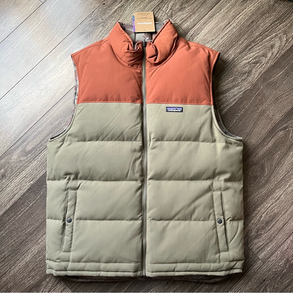 Patagonia Bivy reversible down fill vest / XL